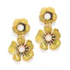 The Pink Reef Women's Yellow / Orange  Color Drop In Jonquil In Gold