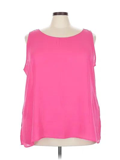 Pre-owned The Pioneer Woman Sleeveless Blouse In Pink