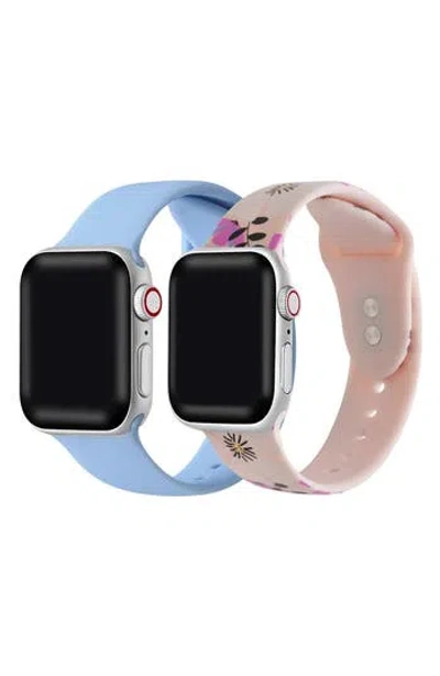 The Posh Tech Assorted 2-pack Silicone Apple Watch® Watchbands