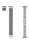 THE POSH TECH ASSORTED 2-PACK STAINLESS STEEL APPLE WATCH® WATCHBANDS