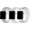 The Posh Tech Assorted 3-pack Printed Silicone Apple Watch® Watchbands In Assorted