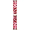 The Posh Tech Claire Resin 20mm Apple Watch® Bracelet Watchband In Red Multicolor
