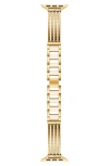 The Posh Tech Eliza Metal Apple Watch® Watchband In Gold
