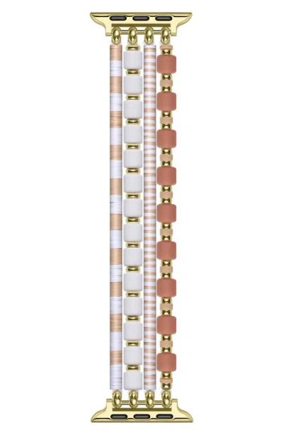 The Posh Tech Emily Apple Watch® Bracelet Watchband In Neutral