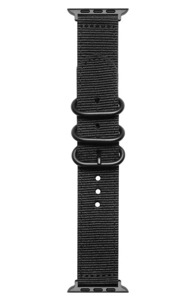 The Posh Tech Nylon Apple Watch® Watchband In Black