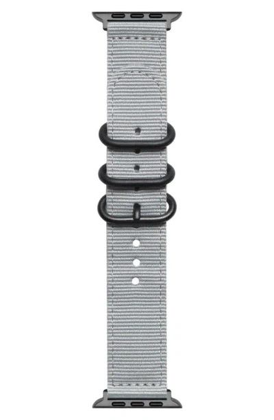 The Posh Tech Nylon Apple Watch® Watchband In Gray