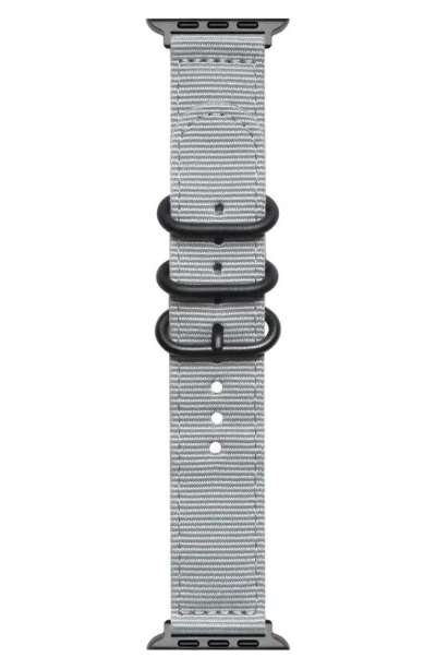 The Posh Tech Nylon Apple Watch® Watchband In Gray