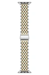 The Posh Tech Remy Stainless Steel Apple Watch® Watchband In Silver/gold