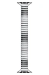 The Posh Tech Slink Elastic Stainless Steel Apple Watch® Watchband In Silver