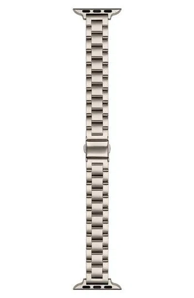 The Posh Tech Sloan Stainless Steel Apple Watch® Watchband In Gold