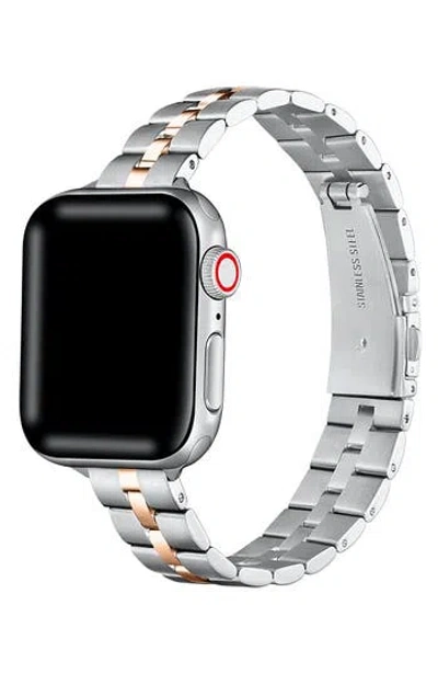 The Posh Tech Sophie Stainless Steel Apple Watch® Watchband In Metallic