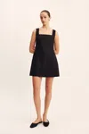 The Posse Alice Mini Dress In Black