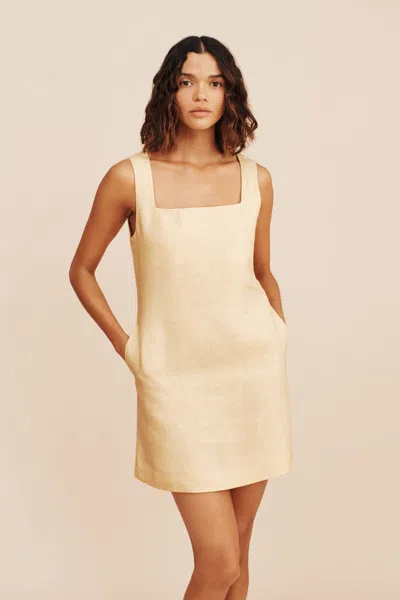 The Posse Alice Mini Dress In Dusty Citron