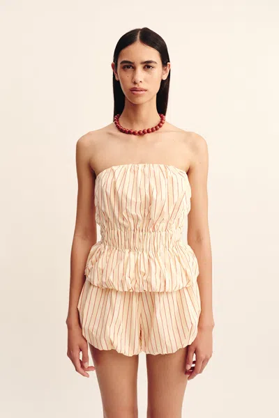 The Posse Aurelia Strapless Top