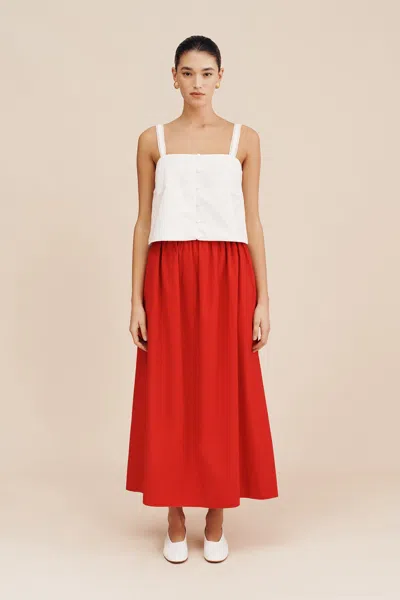 The Posse Beryl Cami In Vintage White