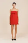 The Posse Beryl Mini Dress In Ruby