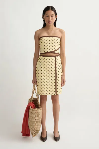 The Posse Bowie Skirt In Yellow