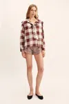 The Posse Callie Shirt In Brown