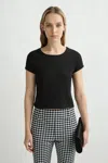 Posse Clover Tee In Black