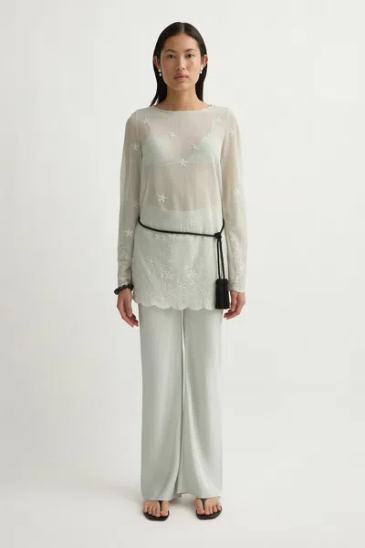 The Posse Cove Tunic In Blue