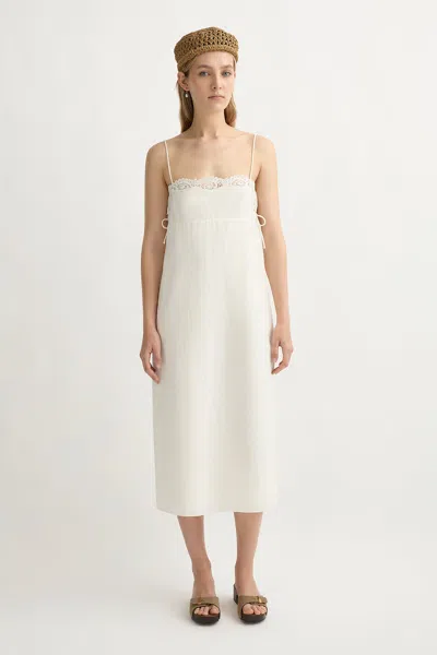 The Posse Darya Dress In White