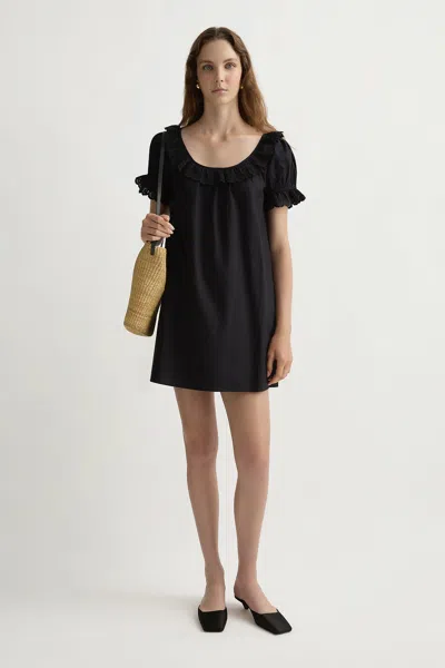 The Posse Ezra Shift Dress In Black