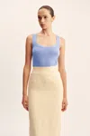The Posse Finley Singlet In Blue