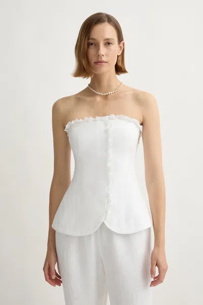 The Posse Florence Strapless Top