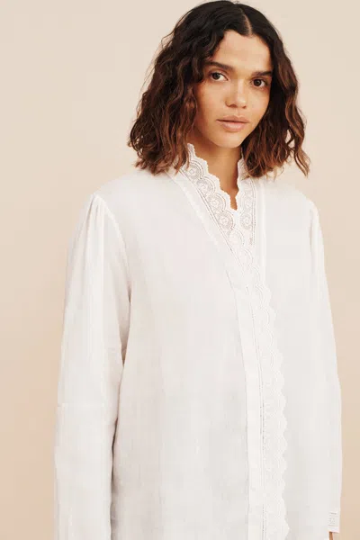 The Posse Grace Shirt In Vintage White