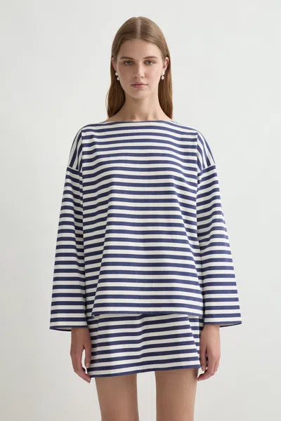 The Posse Haisley Top In Blue