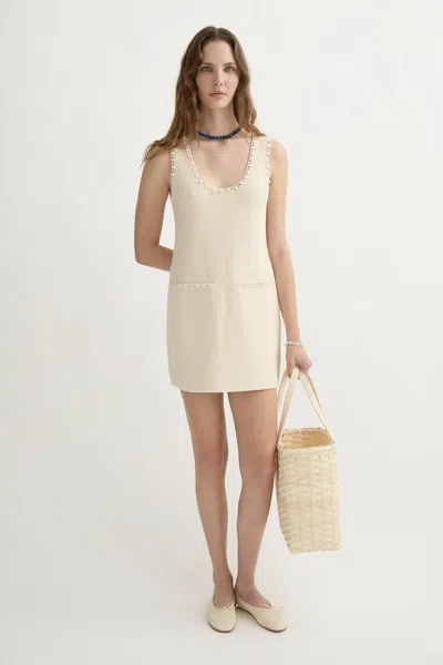 Posse Harlan Mini Dress In White