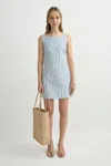 The Posse Heidi Dress In Blue