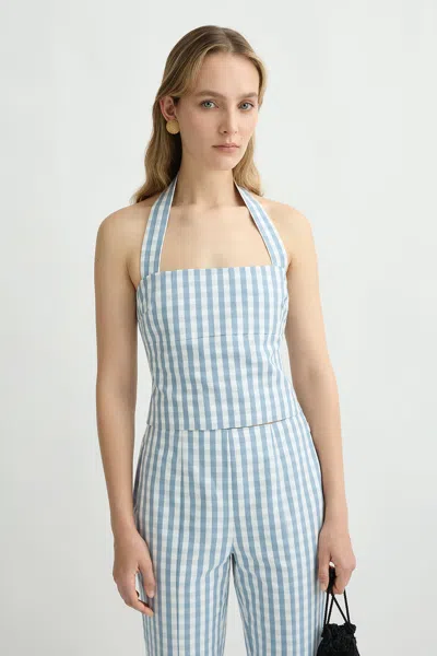 Posse Heidi Top In Blue