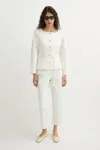 The Posse Heidi Trouser In White