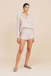 The Posse Lena Shirt In Vintage Stripe