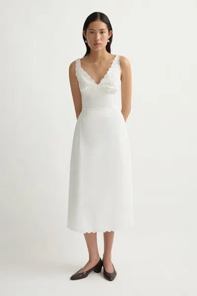The Posse Lois Dress In White