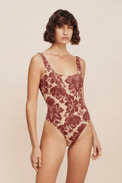 The Posse Lucinda One Piece In Brown