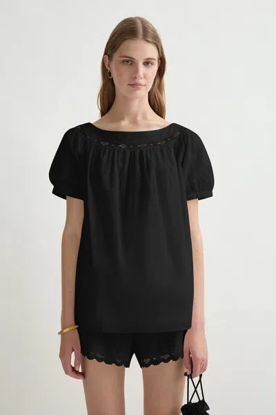 Posse Marilyn Blouse In Black