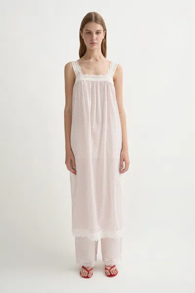 The Posse Marlowe Dress In White