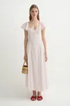 The Posse Marlowe Sundress In White