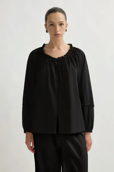 Posse Pearl Blouse In Black