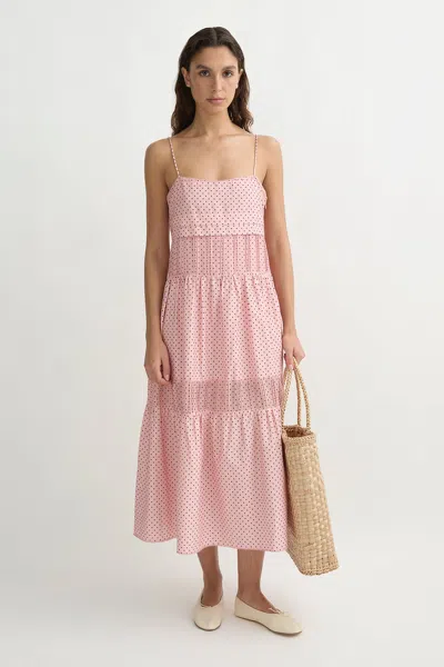 The Posse Pearl Dress In Pink
