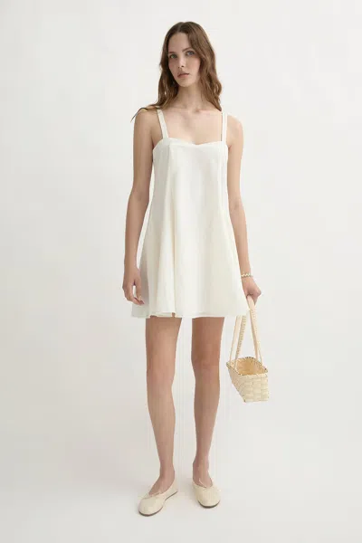 Posse Pearl Mini Dress In White