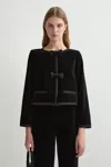 The Posse Quincy Jacket In Black