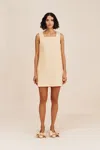 The Posse Alice Mini Dress In Dusty Citron