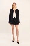 Posse Rio Shift Jacket In Black