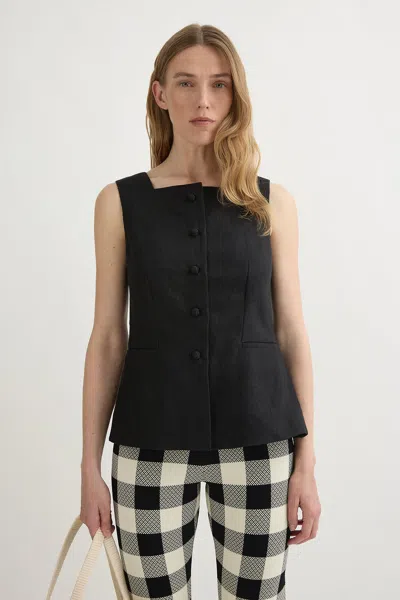 Posse Rio Vest In Black