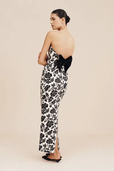Posse Romeo Dress In Noir Bloom