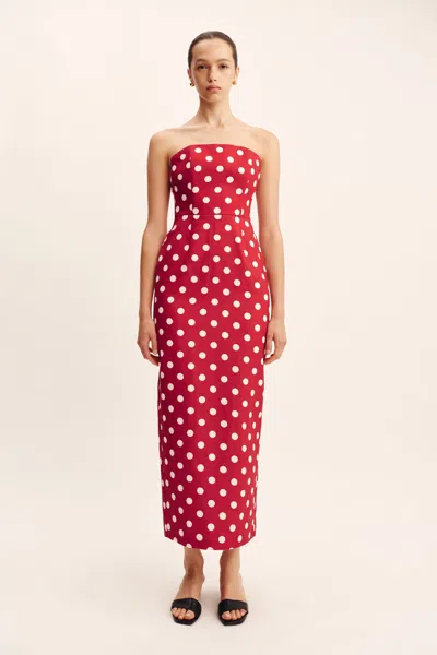 The Posse Romeo Dress In Polka Dot