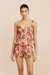 The Posse Rosalie Short In Rose Bud